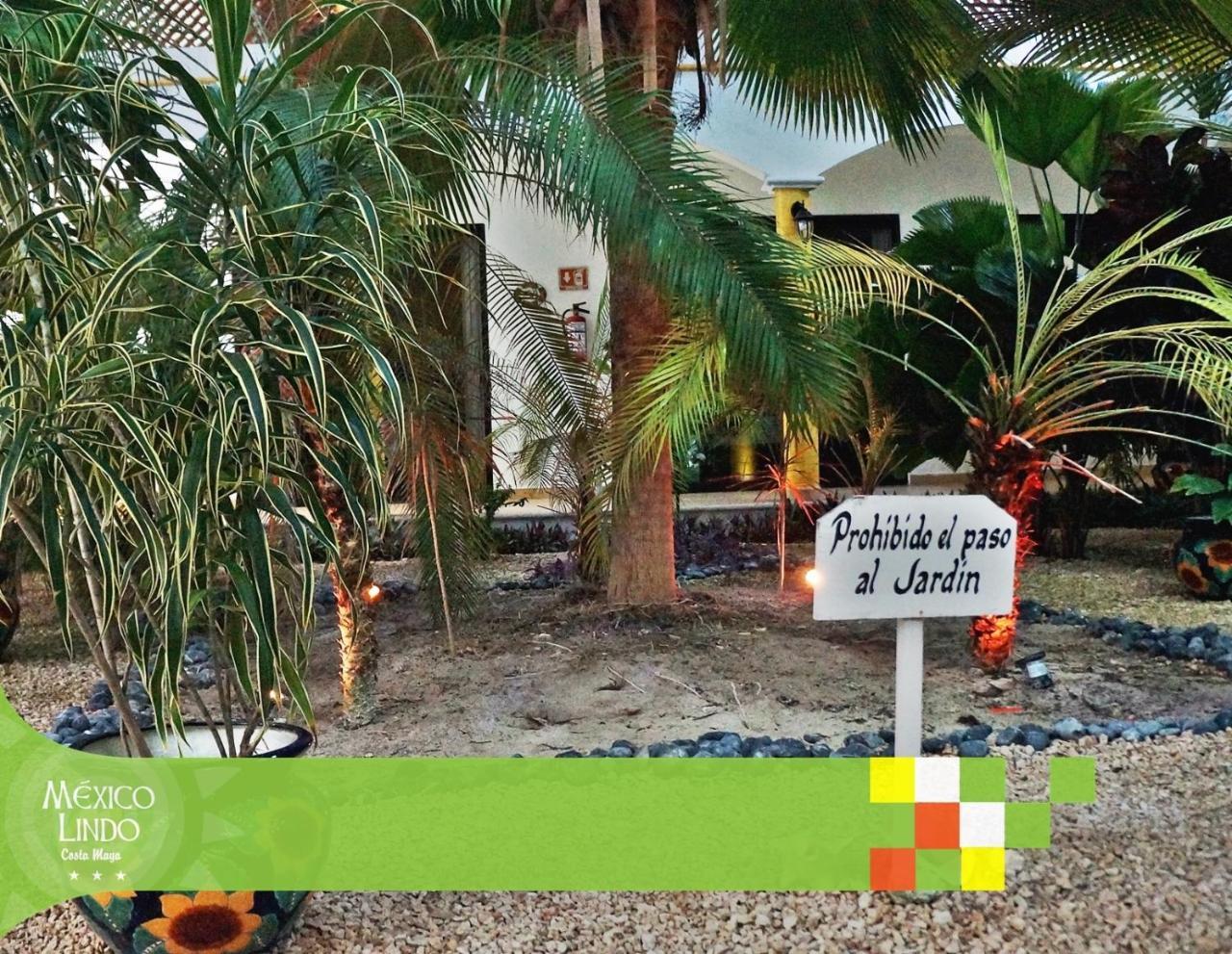 Hotel Mexico Lindo Mahahual Exterior foto